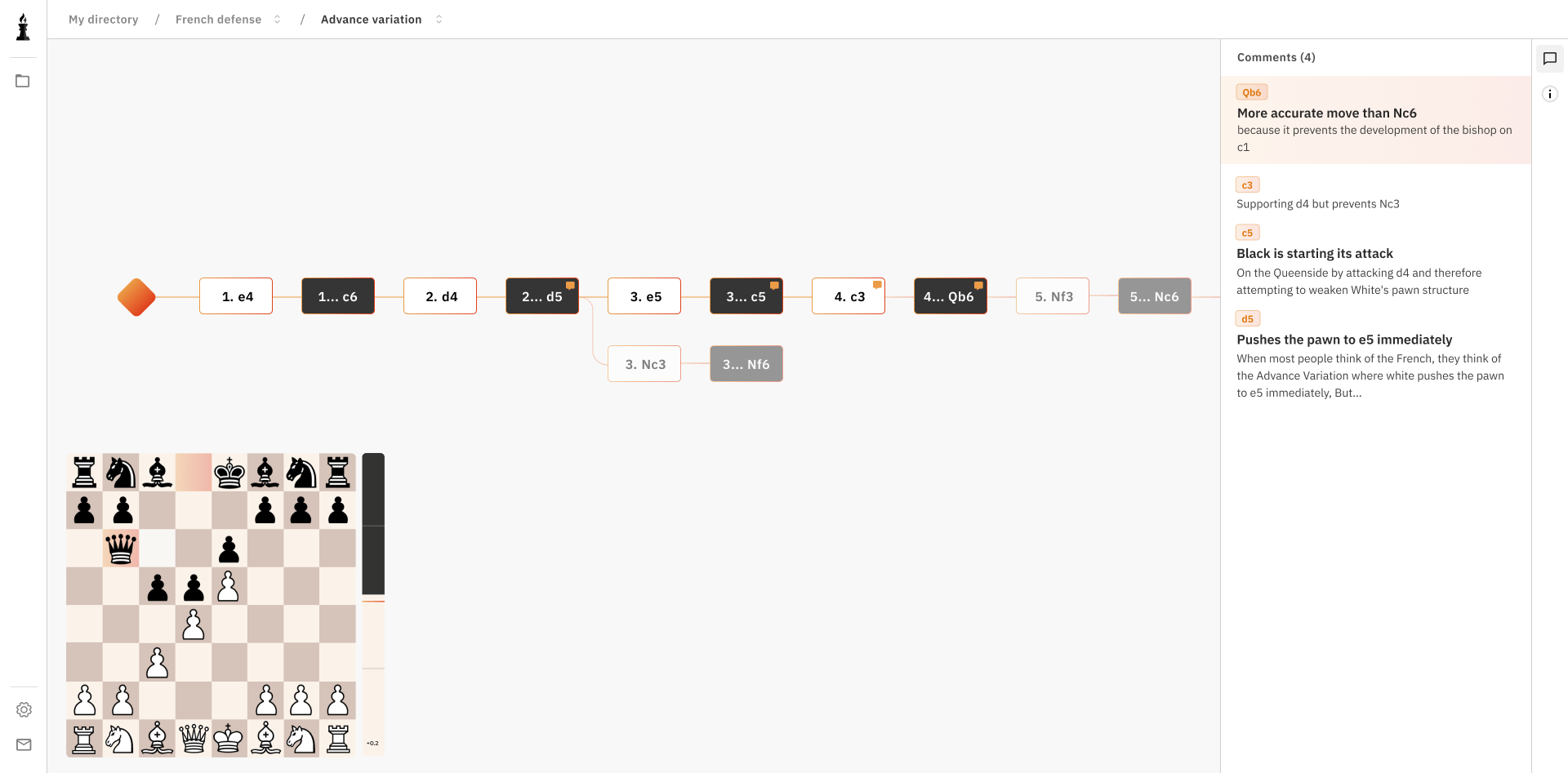 Chessflare - Visualize screen app