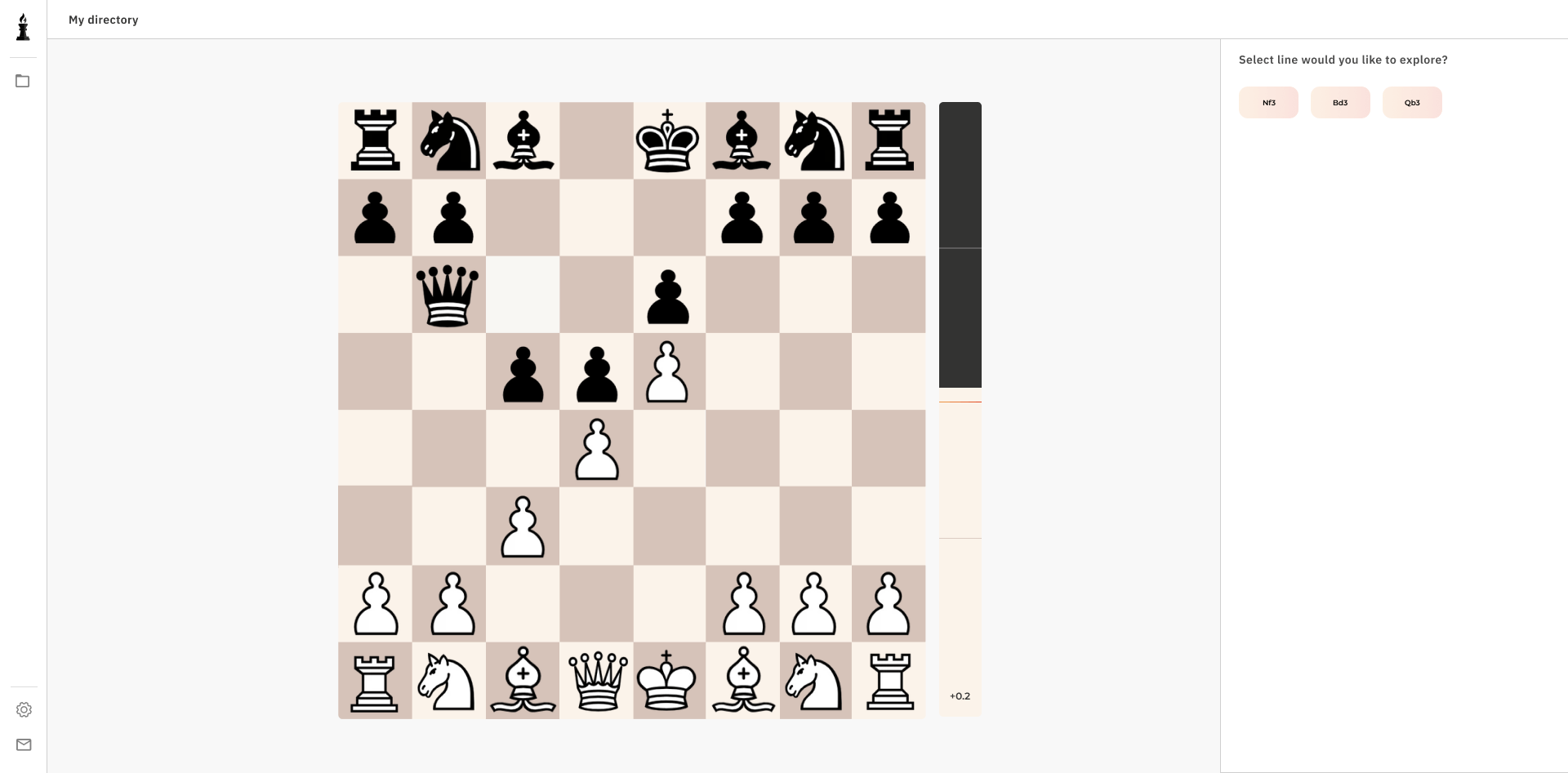 Chessflare screen of study revision assistant