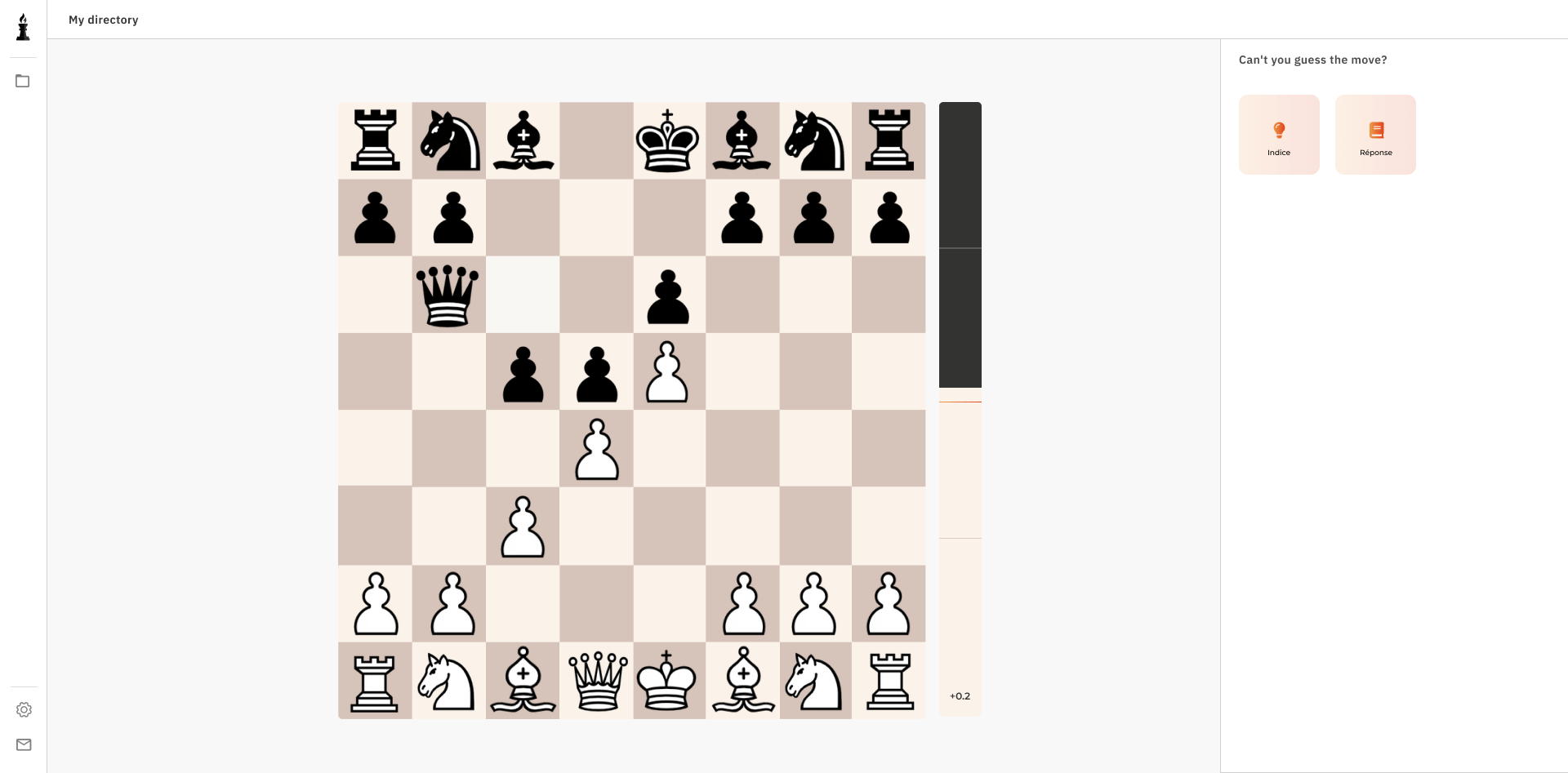 Chessflare screen of study revision assistant