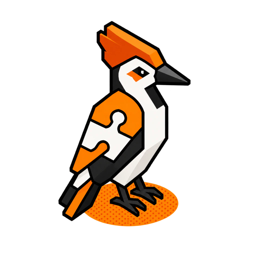 ChessFlare Woodpecker illustration for fixed-cycle tactics training