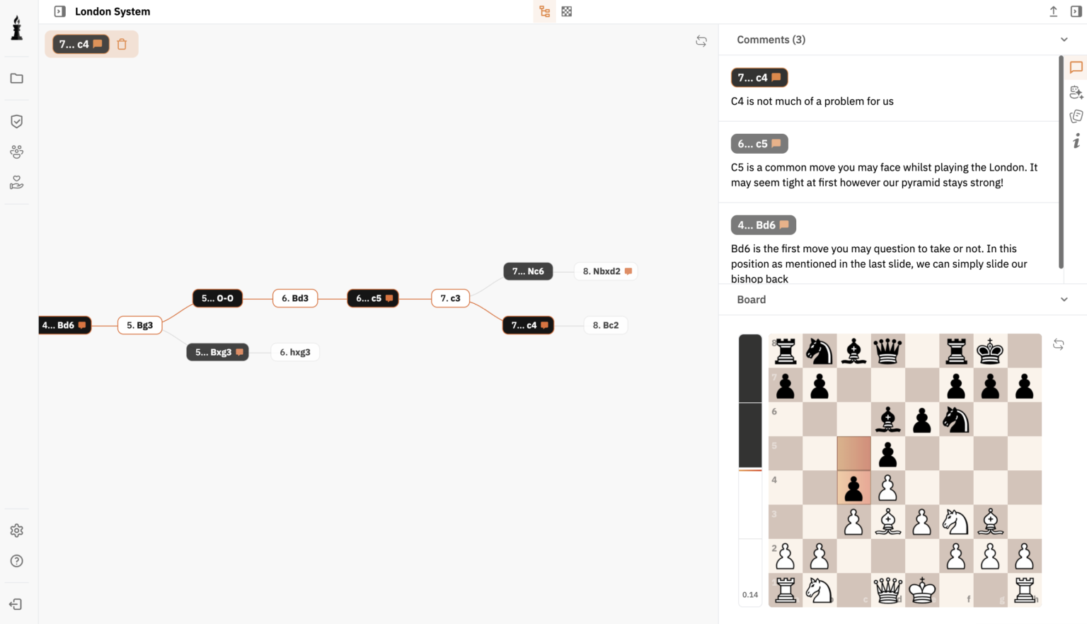 ChessFlare App screenshot a chess editor & database app